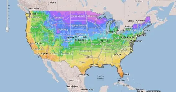 Colorado's Plant Hardiness Zones